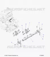 MOTOR, MOUNTING &amp; LONG BLOCK