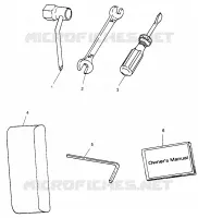 TOOL KIT SL 900 B964291 AND INTL. SL 900 I964291 (4935583558B013)