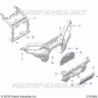 FRONTSTOSSSTANGE AND MOUNTING