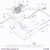 ANTRIEB, MAIN GEARCASE MOUNTING