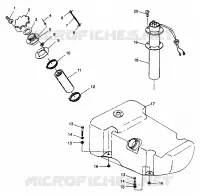 TREIBSTOFF TANK SL 900 B974091 and SL 1050 B974090 (4940974097A010)