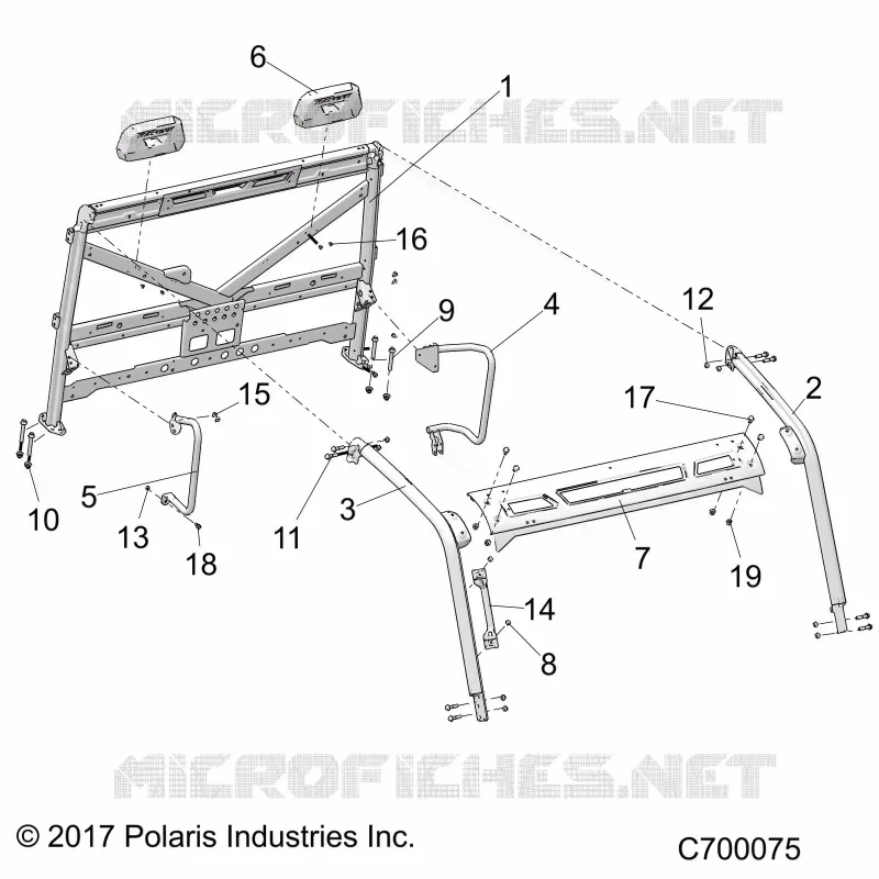 CHASSIS, CAB RAHMEN