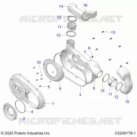 BODY, CLUTCH COVER