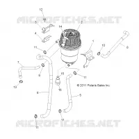 MOTOR, ÖLTANK and LINES