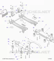 SITZ MOUNTING, FRONT