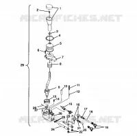 GEAR SELECTOR 2X4 400L W957540 (4930093009C002)