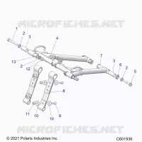SUSPENSION, FRONT DREHMOMENTARM