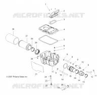 MOTOR, LUFTEINLASS SYSTEM
