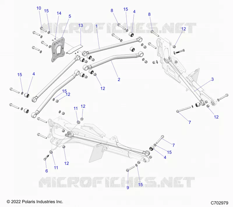 HINTERRADAUFHÃ„NGUNG TRAILING ARMS MOUNTING