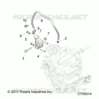 DRIVE TRAIN, MAIN GEARCASE MOUNTING