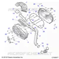 ANTRIEB, CLUTCH COVER AND DUCTING