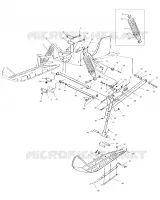 FRONT SUSPENSION AND SKI
