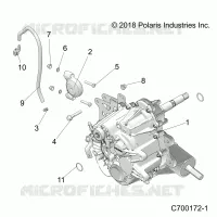 DRIVE TRAIN, MAIN GEARCASE MOUNTING