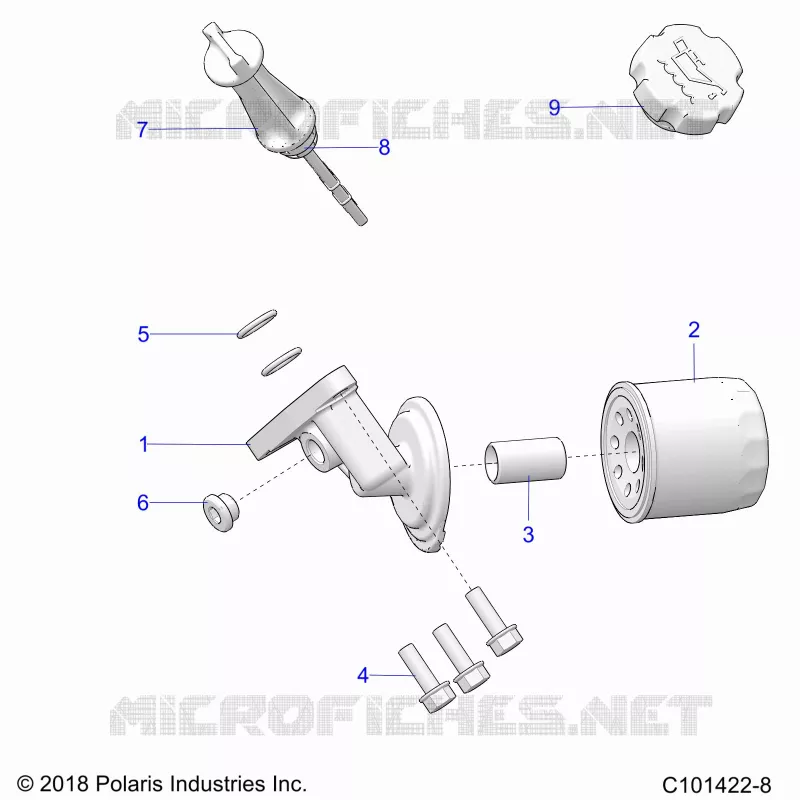 Ã–LFILTER AND DIPSTICK