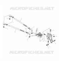 GETRIEBEGEHÄUSE SELECTOR MOUNTING