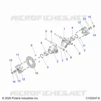 HINTERRADAUFHÃ„NGUNG HUBS, CARRIER AND BRAKE DISC