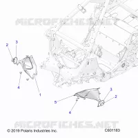 CHASSIS, TIE ROD BOOT ASM.