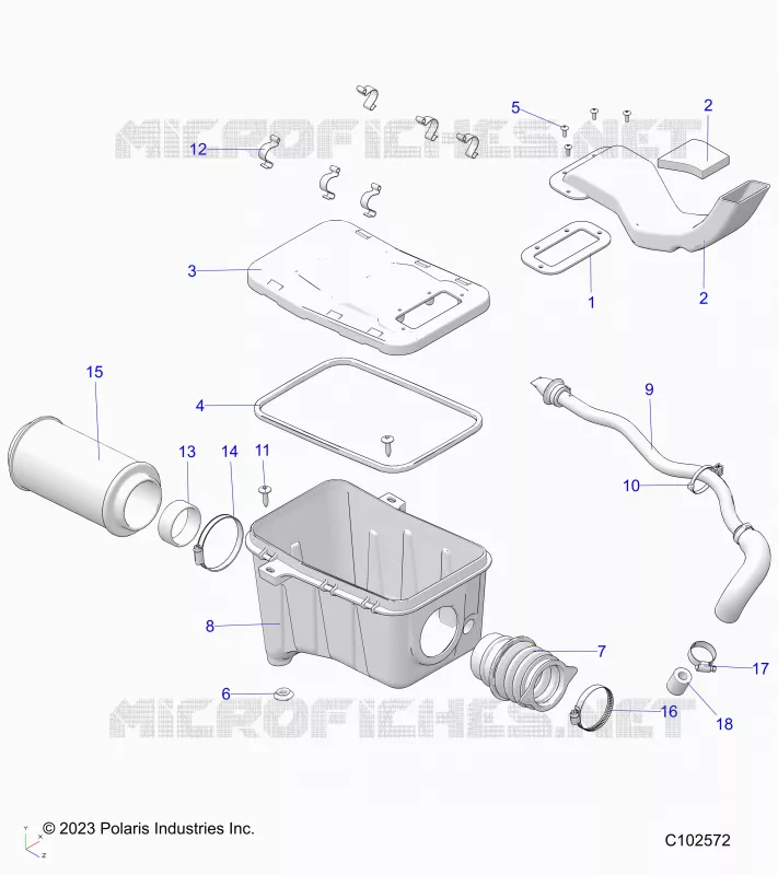 ENGINE, LUFTEINLASS SYSTEM