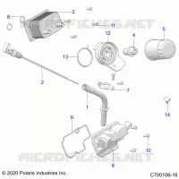 ENGINE, DIPSTICK &amp; OIL FILTER