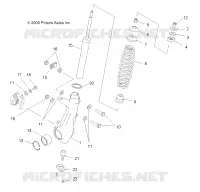 FRONT SUSPENSION STREBE