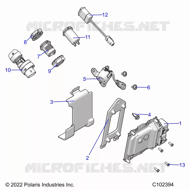 ELEKTRIC, SWITCHES, SENSORS AND ECM