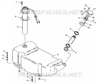 TREIBSTOFF TANK SL 700 B964066 and  Intl. SL 700 I964066 (4935633563A009)