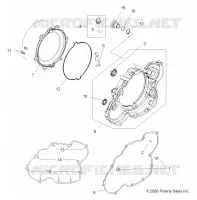 MOTOR, CLUTCH COVER