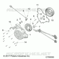 ENGINE, STATOR AND SCHWUNGRAD