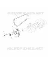 ENGINE, DRIVE ROLLE AND DRIVE BELT