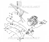 ABGASSYSTEM 6X6 400L