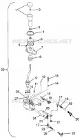 GEAR SELECTOR SPORTSMAN 500 W969244 AND SWEDISH SPORTSMAN 500 S969244 (4936093609C012)