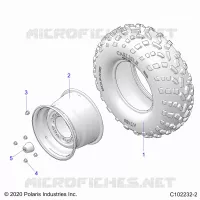 RADS, REAR TIRE
