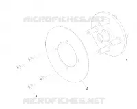RADS, COMPONENTS, END, 7.56 INCH, DISC 4 BOLT