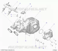 ENGINE, LUFTEINLASS MANIFOLD