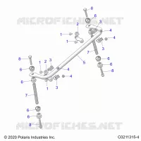 SUSPENSION, STABILISATORSTANGE
