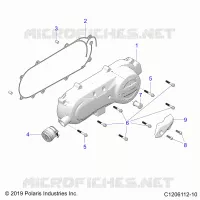 ANTRIEB, CLUTCH COVER AND DUCTING