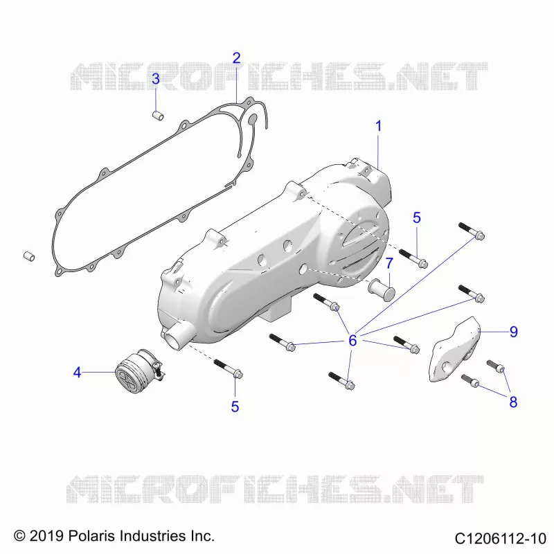 ANTRIEB, CLUTCH COVER AND DUCTING