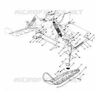 FRONT SUSPENSION AND SKI TRAIL (4915441544009A)