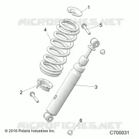 FRONT SUSPENSION SHOCK MOUNTING