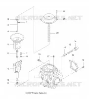 MOTOR, VERGASER, UPPER