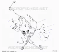 ELEKTRIC, WIRE HARNESS, ENGINE