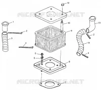 AIR VENT HURRICANE B964466 AND  INTL. HURRICANE I964466 (4935733573B006)
