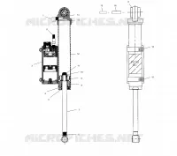 SCHOCK and RESERVOIR (REAR TRACK)(EDGE)