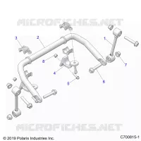SUSPENSION, FRONT STABILISATORSTANGE- G21GMH99AL/BL (C700815-1)