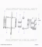 VORDERBREMSE CALIPER