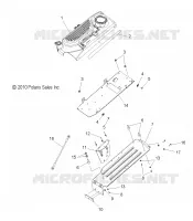 CHASSIS, CLUTCH GUARD AND COVER