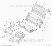 BODEN, REAR CLOSEOFFS