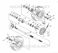 HECKANTRIEB ASSEMBLY Sportsman 4X4 / W938039 (4926382638030A)