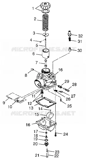 VERGASER 500 RMK 0982964 AND EUROPEAN 500 RMK E982964 (4942634263C013)