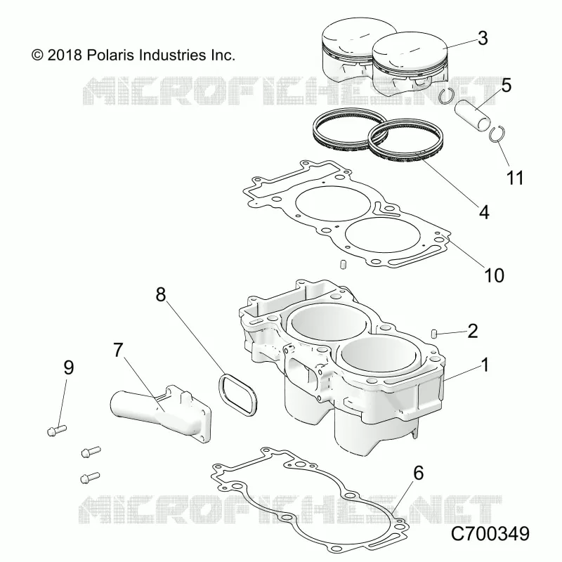 ZYLINDER AND PISTON